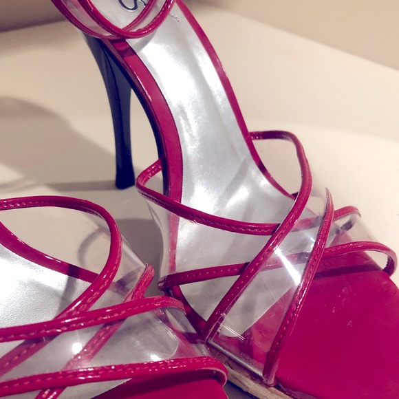 Carlos Santana Rosso Red Ankle Strap Sandal - Picture 5 of 7